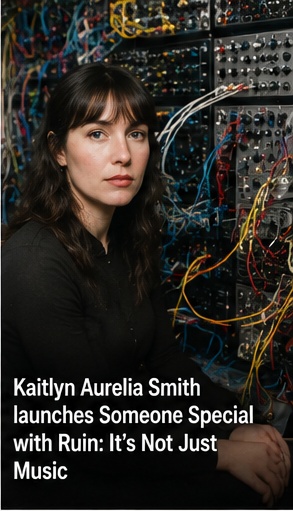 Kaitlyn Aurelia Smith launches Someone Special with Ruin: It’s Not Just Music