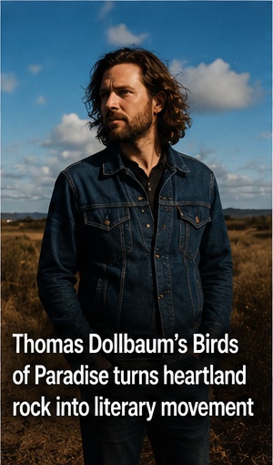 Thomas Dollbaum’s Birds of Paradise turns heartland rock into literary movement