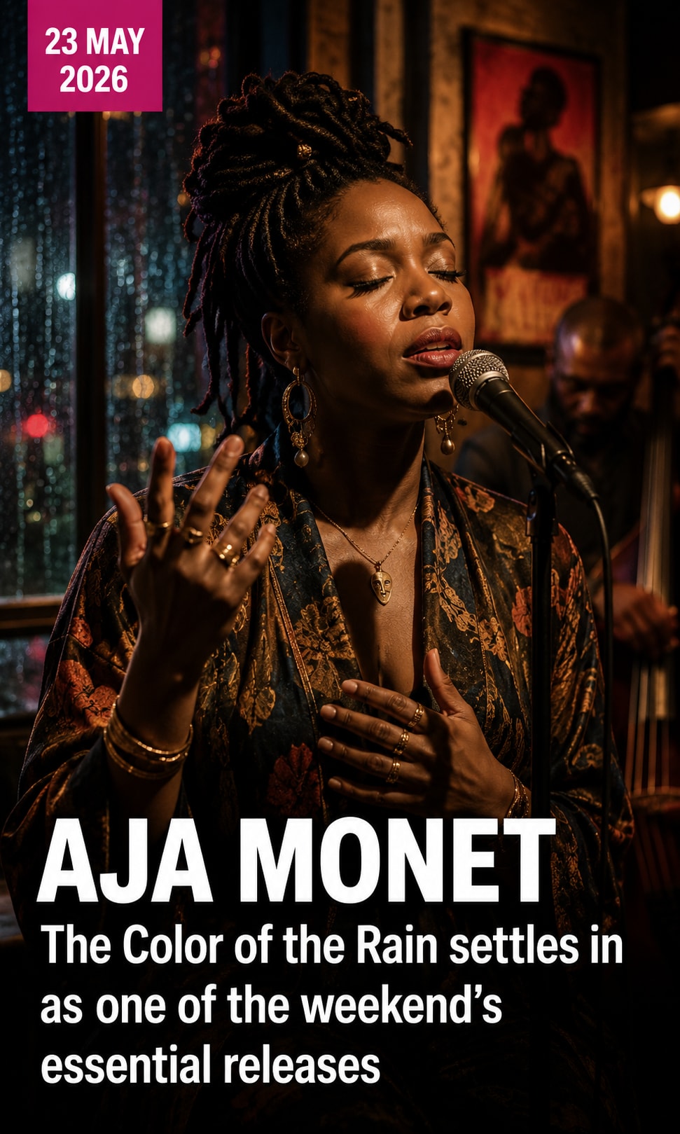Aja Monet’s The Color of the Rain settles in as one of the weekend’s essential releases