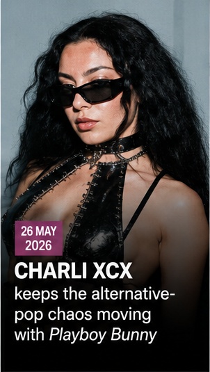 Charli XCX keeps the alternative-pop chaos moving with Playboy Bunny