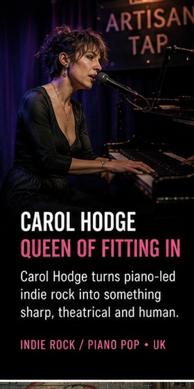 Carol Hodge makes Queen Of Fitting In sound like a beautiful contradiction