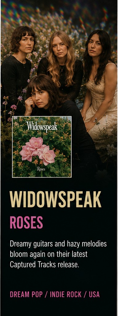 Widowspeak capture soft-focus romanticism on Captured Tracks release Roses