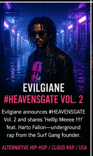 Evilgiane opens another portal toward #HEAVENSGATE Vol. 2