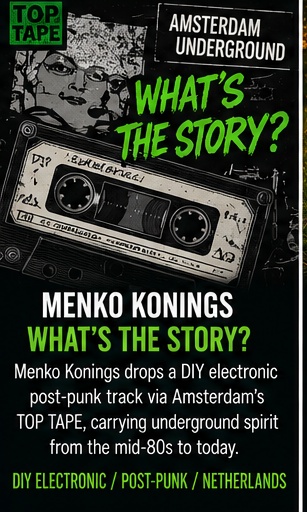 Menko Konings asks What’s The Story? from Amsterdam’s underground tape memory