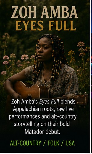 Zoh Amba turns Eyes Full toward Appalachian songcraft and raw folk-rock narrative