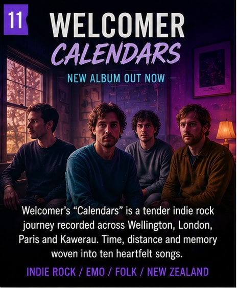 Welcomer turn Calendars into a soft reckoning with time zones and memory