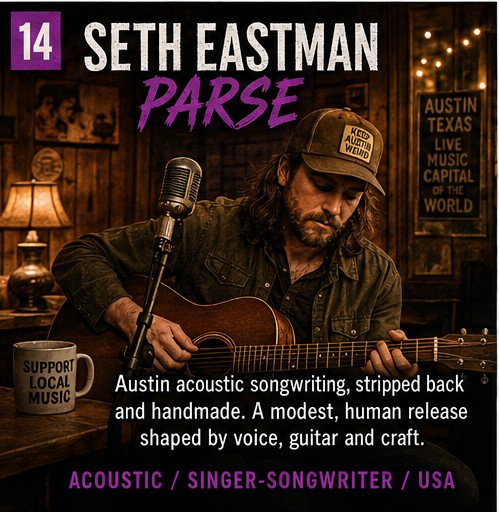 Seth Eastman keeps Parse stripped down and handmade