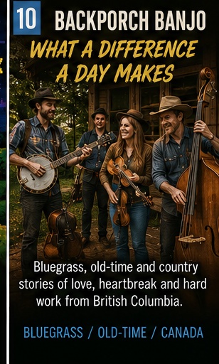 BackPorch Banjo bring old-time energy to What a Difference a Day Makes