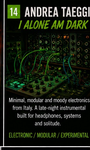 Andrea Taeggi lets I Alone Am Dark flicker through modular shadow