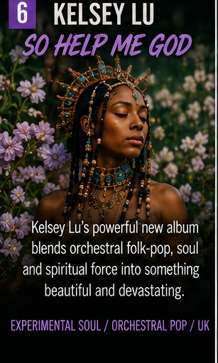 Kelsey Lu turns So Help Me God into a survival prayer with strings and teeth