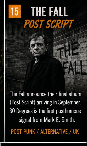 The Fall’s final album turns Post Script into one last dispatch from the edge