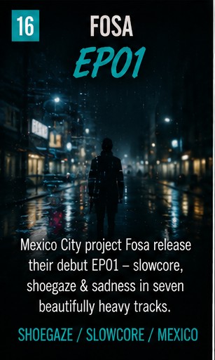 Fosa make Ep01 feel like a slowcore weather report from Mexico City