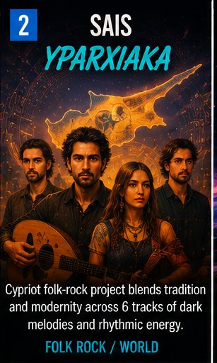 SAIS turn YPARXIAKA into a Cypriot folk-rock search for meaning