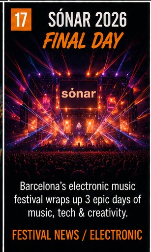 Sónar closes Barcelona’s 2026 edition with techno, grime, legacy and sunrise stamina