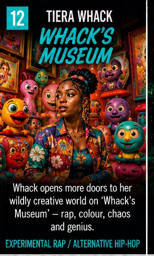 Tierra Whack turns Whack’s Museum into another bright room full of strange logic