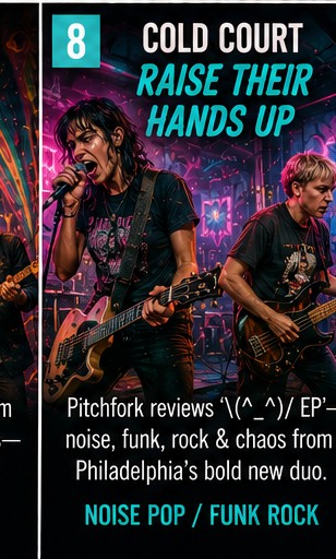 Cold Court throw \ (^_^) / in the air and make genre collapse sound fun