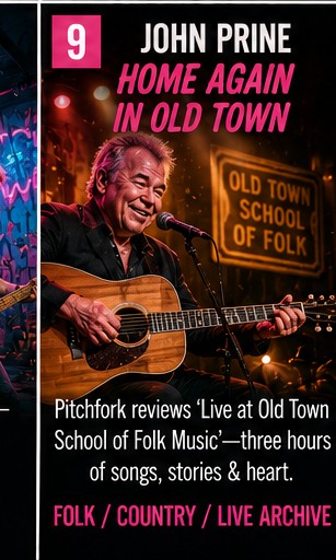 John Prine returns to Old Town School and lets the jokes hold the sorrow together