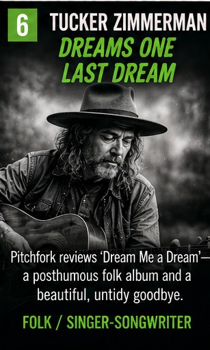 Tucker Zimmerman turns Dream Me a Dream into a happily untidy farewell