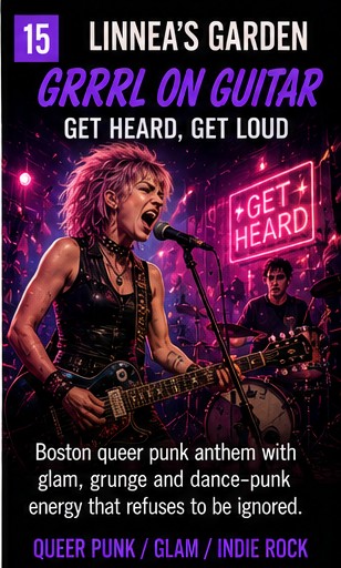 Linnea's Garden turn Grrrl On Guitar into a loud reminder to get heard