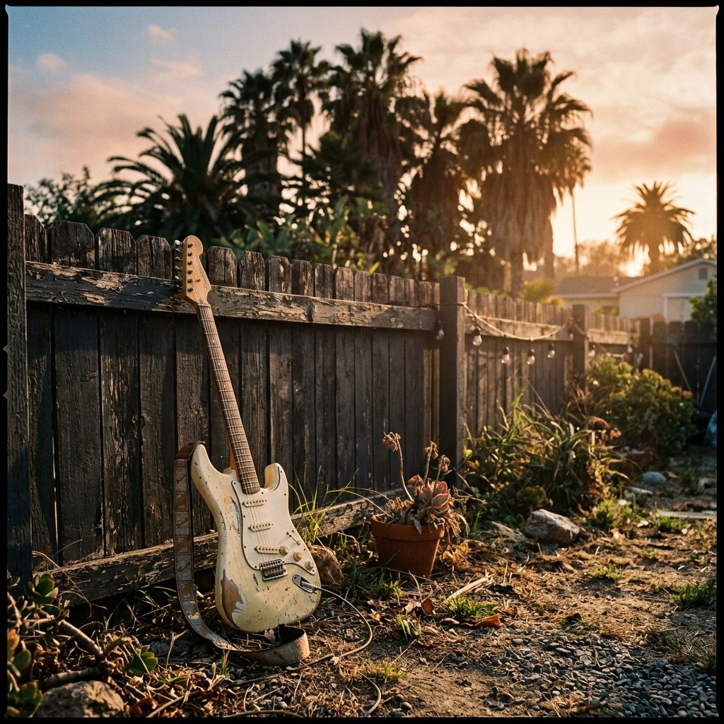 zzzahara turns Distant Lands into sunny gloom with a good guitar tan