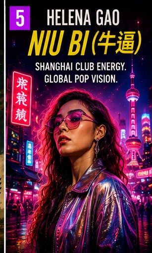 Helena Gao unlocks Gao Dan Dan with niu bi and Shanghai club electricity