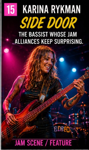 Karina Rykman keeps the side door open for unexpected jam alliances