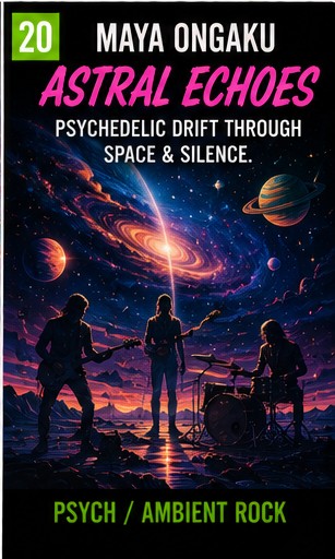maya ongaku send Astral Echoes into Nothing Space Music
