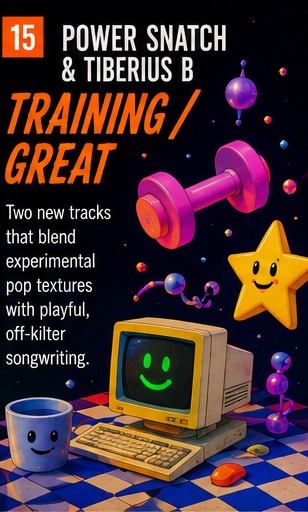 Power Snatch and Tiberius b turn Training and Great into a two-track strange-pop workout