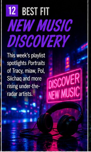 Best Fit’s 26 June discovery list throws Portraits of Tracy, miaw and Pol into the same bright net