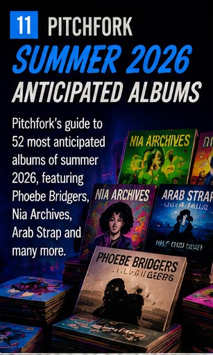 Pitchfork’s summer album map points toward weird pop, comeback guitars and nervous futures