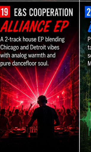 E&S Cooperation make Alliance EP feel like friendship translated into raw house rhythm