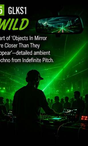 GLKS1’s Wild turns Indefinite Pitch’s mirror object into a deep-techno signal