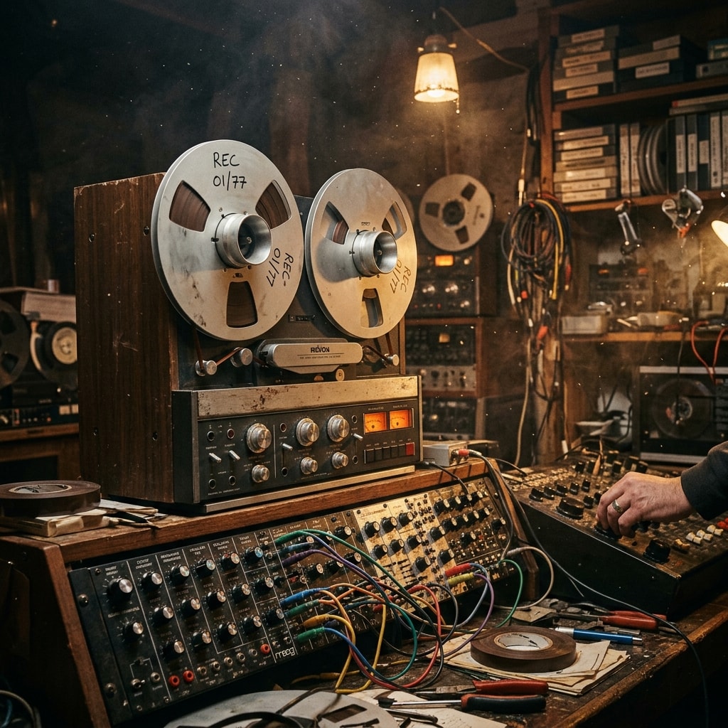 Leonard & Roger turn The BBC Years into a corporate-video séance from the post-punk basement