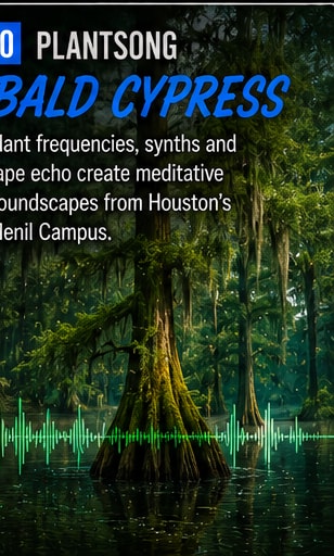 Plantsong lets Bald Cypress translate Houston’s Menil campus into meditative drone