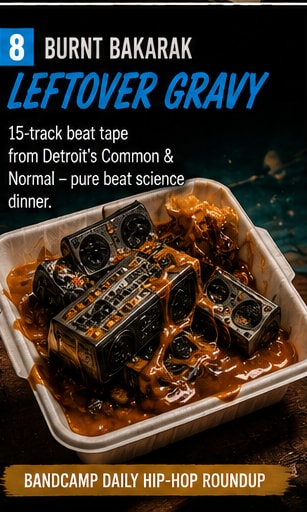 Burnt Bakarak pours Leftover Gravy over Detroit beat science and calls it dinner