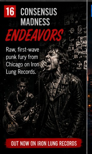 CONSENSUS MADNESS make Endeavors sound like first-wave punk with the fuse still lit