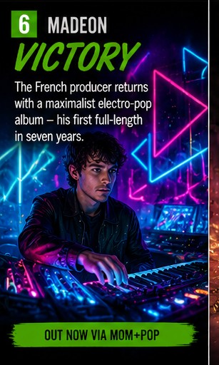 Madeon makes Victory sound like a French pop launchpad being hit with a hammer