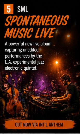 SML prove Spontaneous Music Live is not a title but a working philosophy