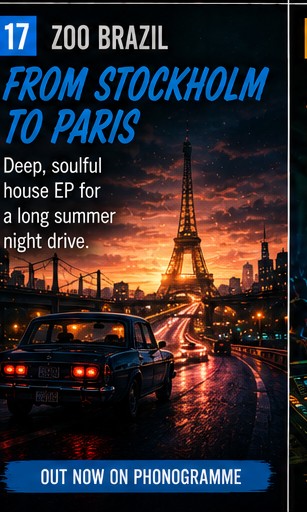 Zoo Brazil takes From Stockholm To Paris on a classy house detour