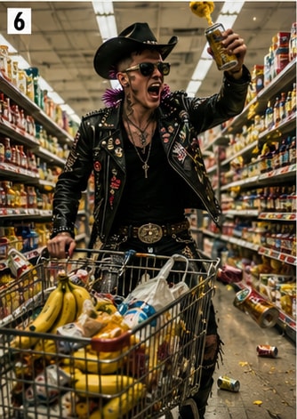 Adult DVD find Cowboy On Aisle Three somewhere between Lidl panic and rave-mosh chaos