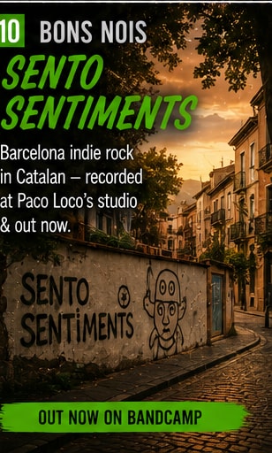 Bons nois make Sento sentiments sound like Barcelona indie-pop with feelings left unlocked