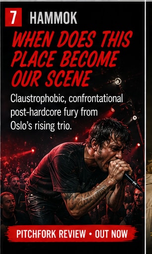 Hammok ask When Does This Place Become Our Scene and answer with a mosh-pit weather system