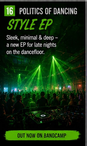 Politics Of Dancing keep Style EP sleek, minimal and ready for the late-room system