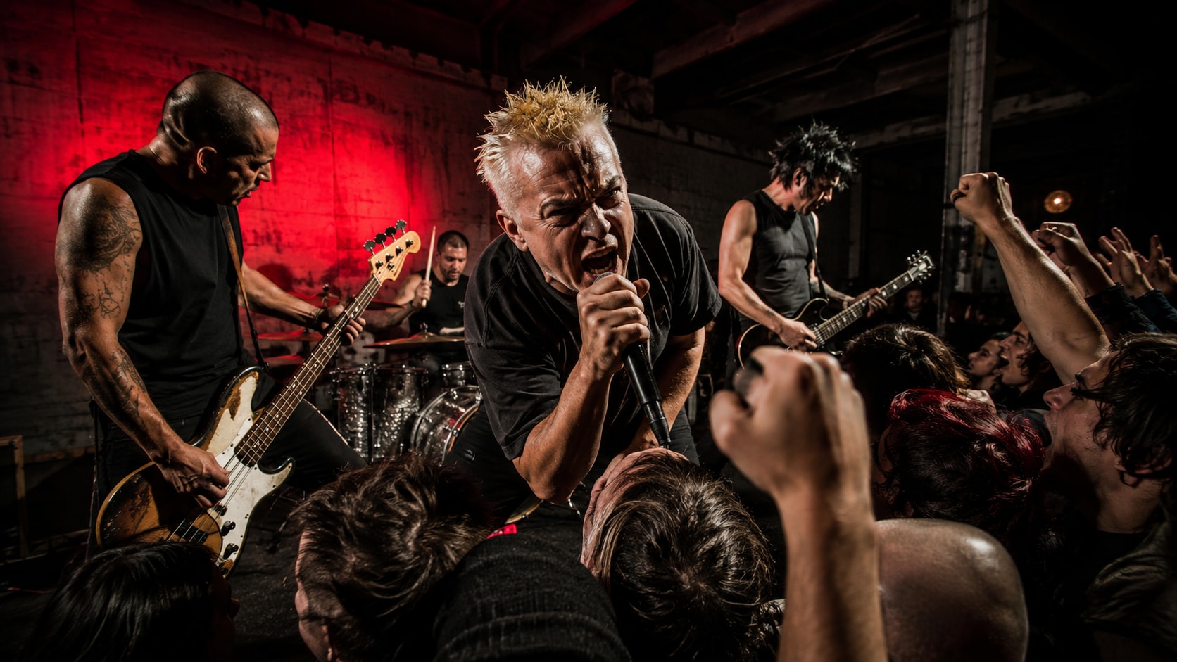 FEAR self-titled punk album artwork graphic.