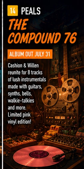 Peals creating tactile instrumental ambient music with analogue synthesis and guitars.