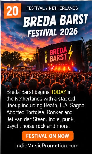 Crowd at Breda Barst festival.