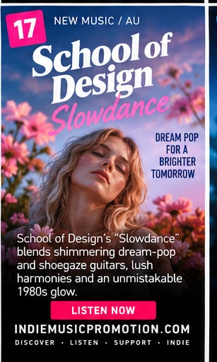 Dream pop couple dancing under pink and violet neon lights for Slowdance.